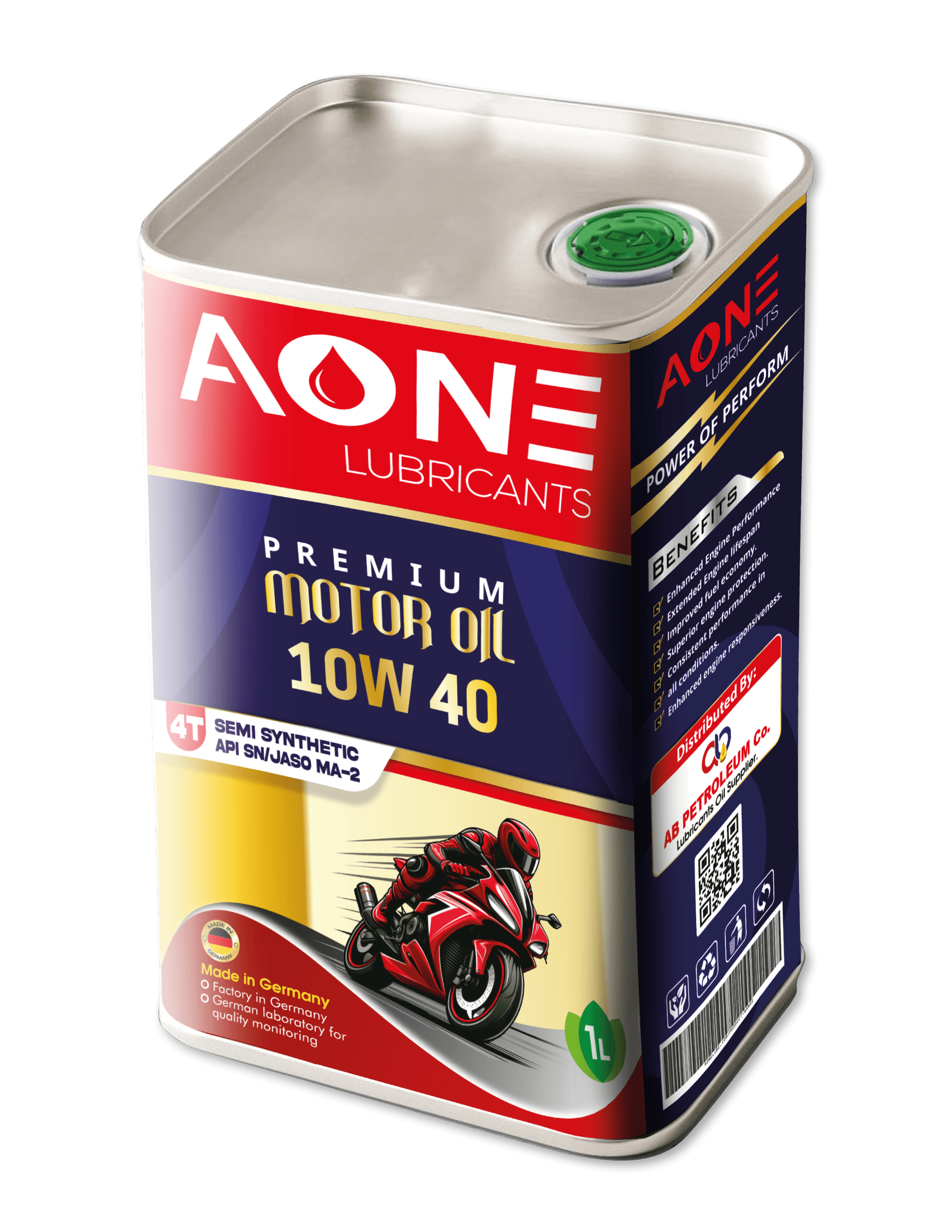 AONE Premium Motor Oil 10W-40